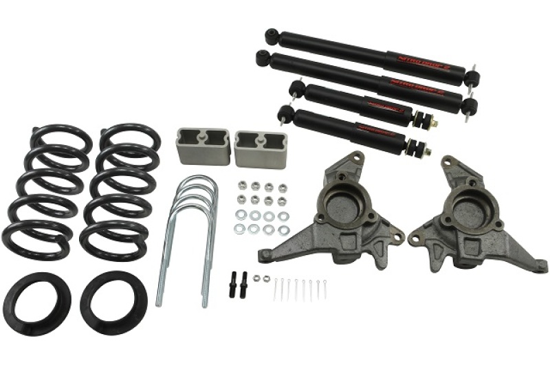 Chevrolet Jimmy Suspension Lowering Kit - Front + Rear - Belltech - ND2 Shocks - `98-`03 Chevrolet Jimmy Suspension Lowering Kit - Front + Rear - Belltech - ND2 Shocks - `98-`03