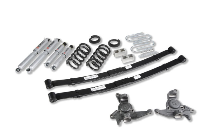 Chevrolet Jimmy Lowering Kit - Front + Rear - Belltech - Street Performance Shocks - `98-`03