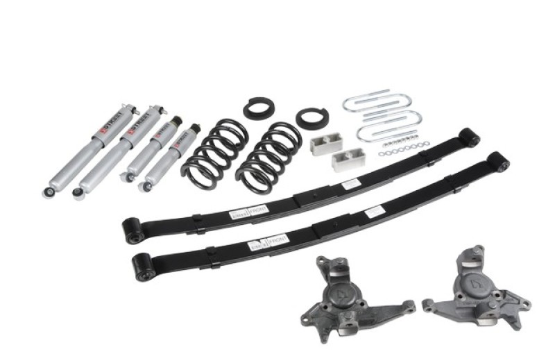 Chevrolet Jimmy Lowering Kit - Front + Rear - Belltech - Street Performance Shocks - `98-`03 Chevrolet Jimmy Lowering Kit - Front + Rear - Belltech - Street Performance Shocks - `98-`03