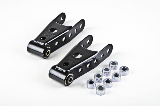 Chevrolet Sierra 1500 Suspension Shackle Kit - Rear - Belltech - 2 inch-3 inch Drop - `07-`18