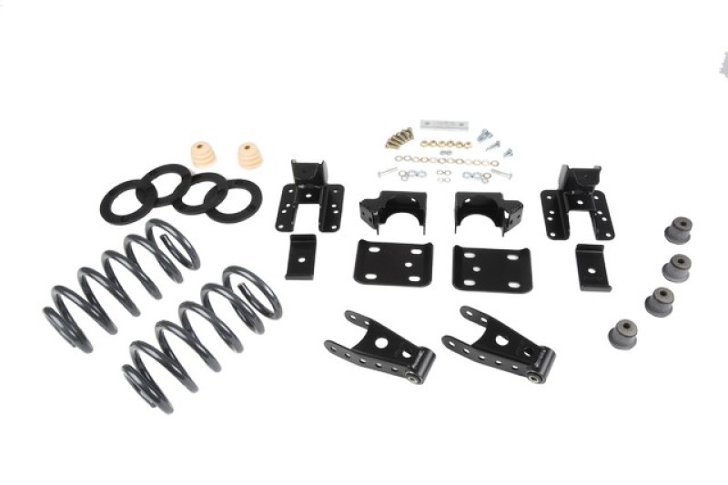 Chevrolet Silverado Coilover Suspension Kit - Front + Rear - Belltech - Without Shocks - `07-`13