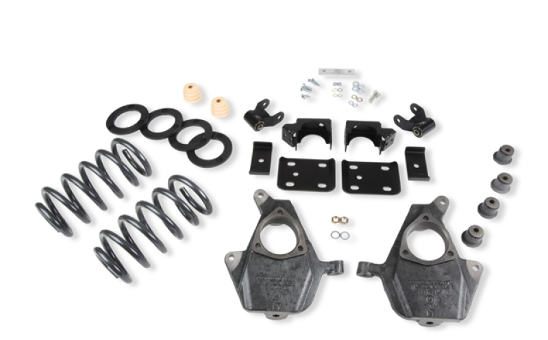 Chevrolet Silverado Coilover Suspension Kit - Front + Rear - Belltech - Lowering Kit W/O Shocks - `07-`13