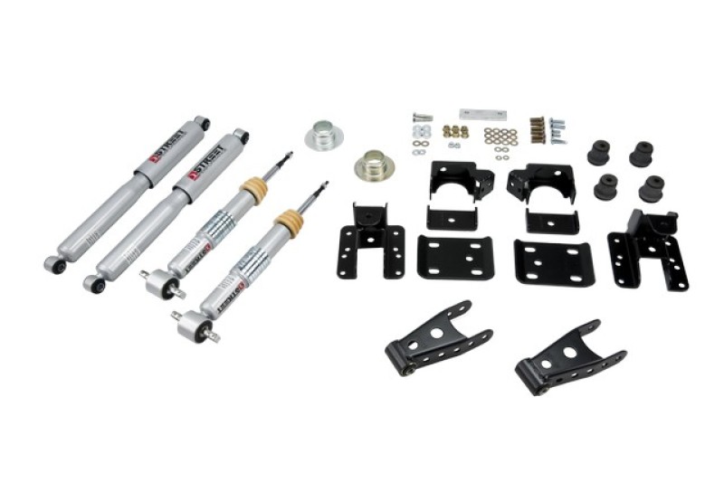 Chevrolet Sierra Coilover Suspension Kit - Front + Rear - Belltech - Street Performance Shocks - `07-`13 Chevrolet Sierra Coilover Suspension Kit - Front + Rear - Belltech - Street Performance Shocks - `07-`13