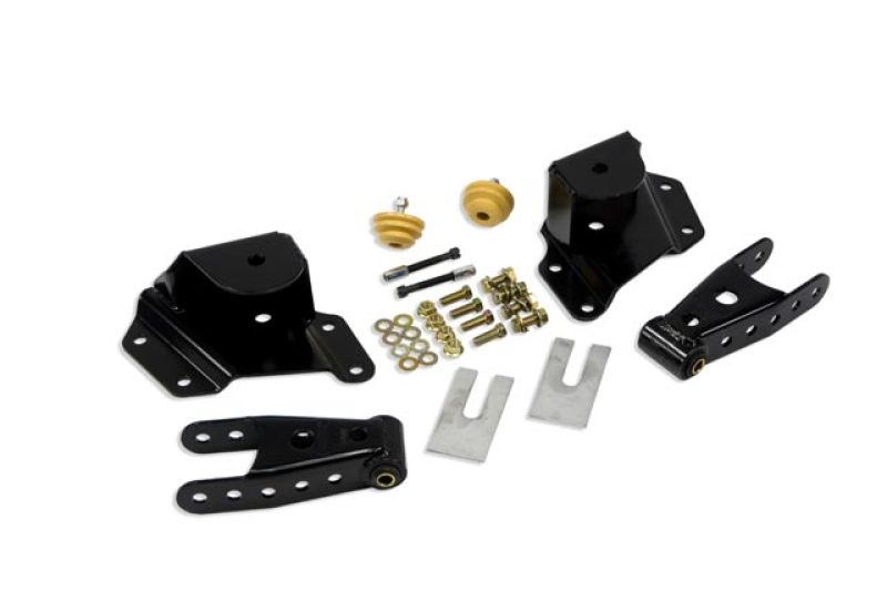 GMC Sierra 1500 Suspension Shackle Kit - Rear - Belltech - 4 GMC Sierra 1500 Suspension Shackle Kit - Rear - Belltech - 4