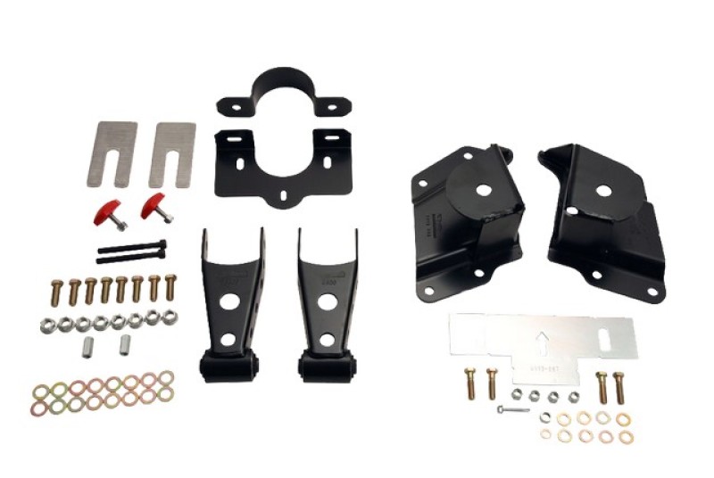 Chevrolet Silverado Shackle and Hanger Kit - Rear - Belltech - `99-`06