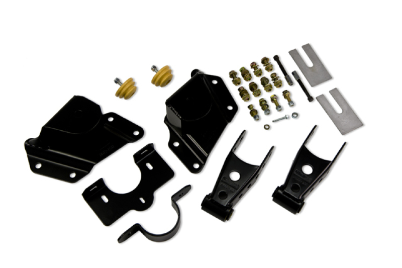 GMC Sierra 1500 Shackle and Hanger Kit - Rear - Belltech - `99-`06