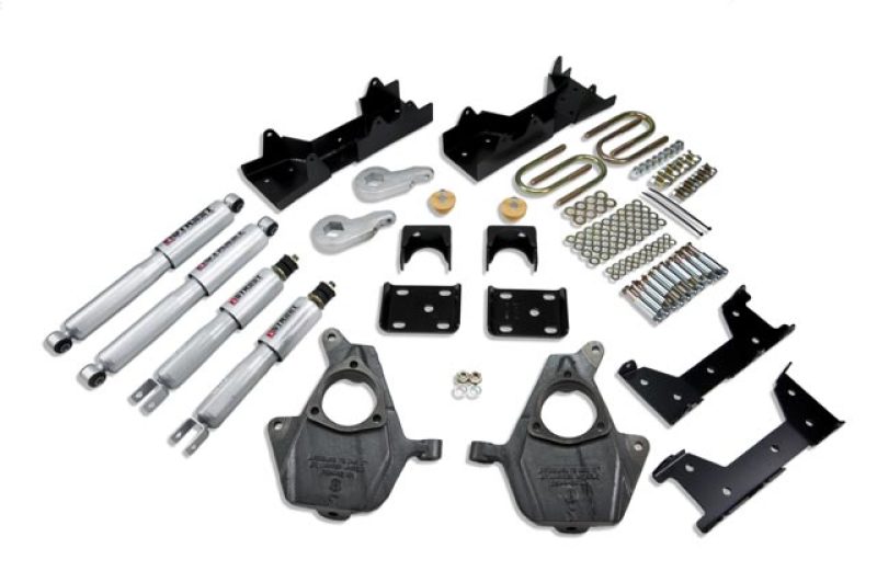 Chevrolet Sierra Coilover Suspension Kit - Front + Rear - Belltech - SP Shocks - `05-`06 Chevrolet Sierra Coilover Suspension Kit - Front + Rear - Belltech - SP Shocks - `05-`06