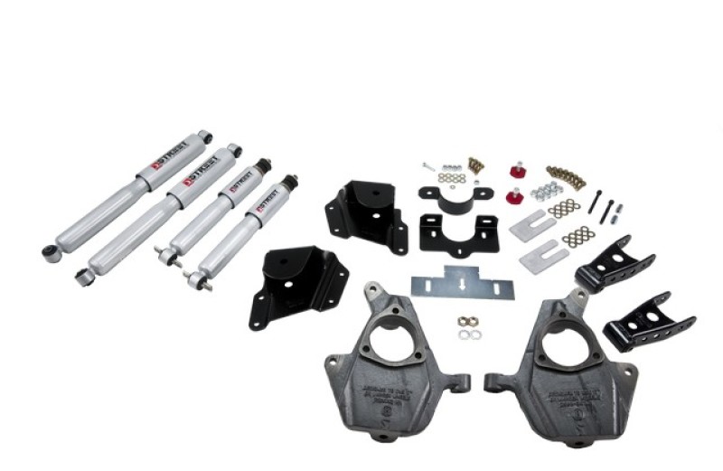 Chevrolet Silverado Coilover Suspension Kit - Front + Rear - Belltech - Street Performance Shocks - `99-`06