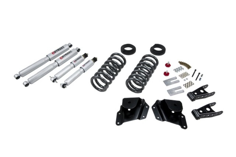 Chevrolet Silverado Coilover Suspension Kit - Front + Rear - Belltech - Street Performance Shocks - `99-`06