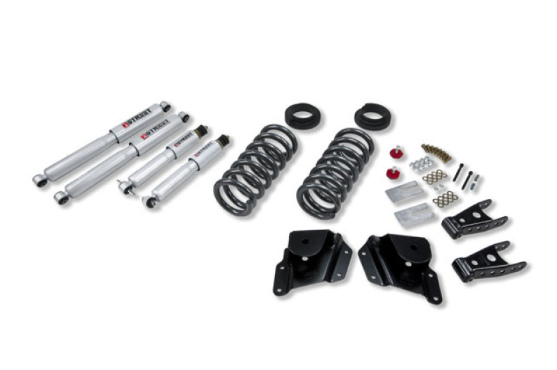 Chevrolet Silverado Coilover Suspension Kit - Front + Rear - Belltech - Street Performance Shocks - `99-`06