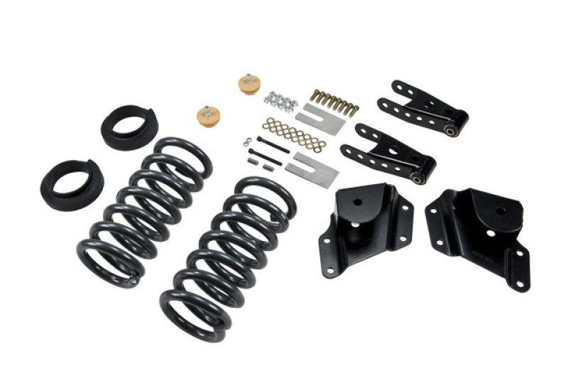 Chevrolet Silverado Suspension Lowering Kit - Front + Rear - Belltech - Complete Kit W/O Shocks - `99-`06