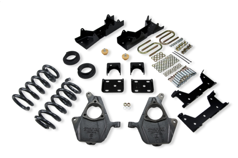Chevrolet Silverado Coilover Suspension Kit - Front + Rear - Belltech - Lowering Kit w/o Shocks - `01-`06