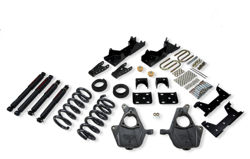 Chevrolet Silverado Coilover Suspension Kit - Front + Rear - Belltech - Nitro Drop II Shocks - `01-`06