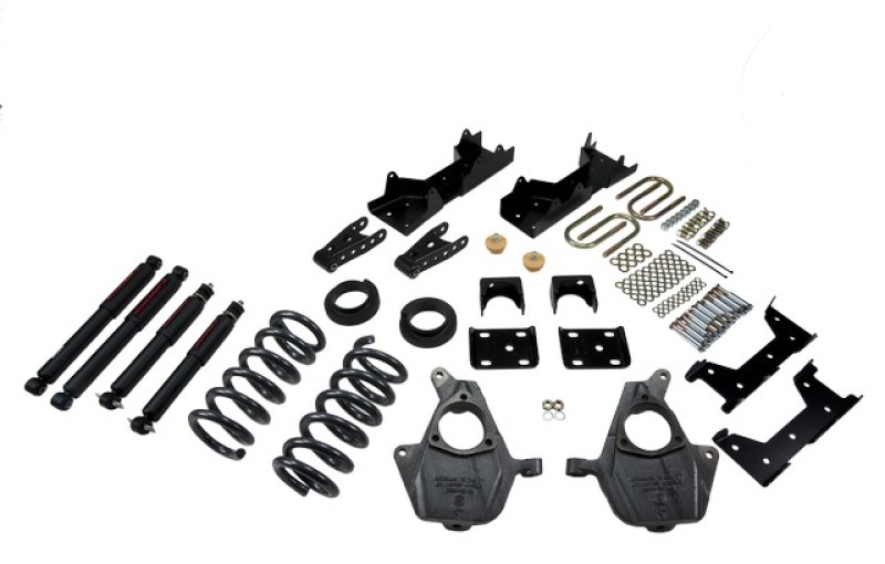 Chevrolet Silverado Coilover Suspension Kit - Front + Rear - Belltech - Nitro Drop II Shocks - `01-`06