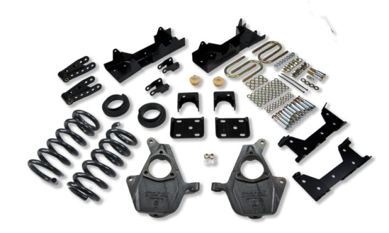 Chevrolet Silverado Coilover Suspension Kit - Front + Rear - Belltech - Complete Kit W/O Shocks - `99-`00