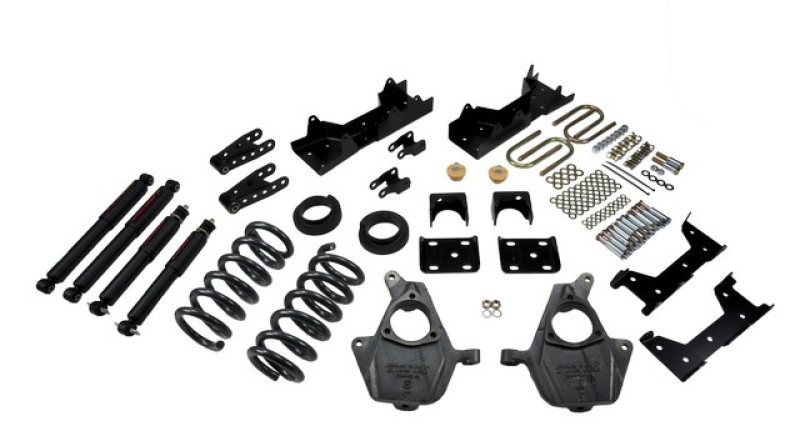 Chevrolet Sierra Lowering Kit - Front + Rear - Belltech - ND2 Shocks - `99-`00 Chevrolet Sierra Lowering Kit - Front + Rear - Belltech - ND2 Shocks - `99-`00