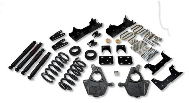 Chevrolet Silverado Lowering Kit - Front + Rear - Belltech - ND2 Shocks - `99-`00