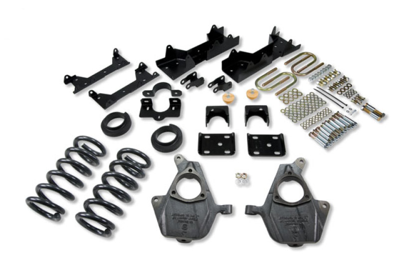 Chevrolet Sierra Coilover Suspension Kit - Front + Rear - Belltech - Complete Kit W/O Shocks - `01-`06