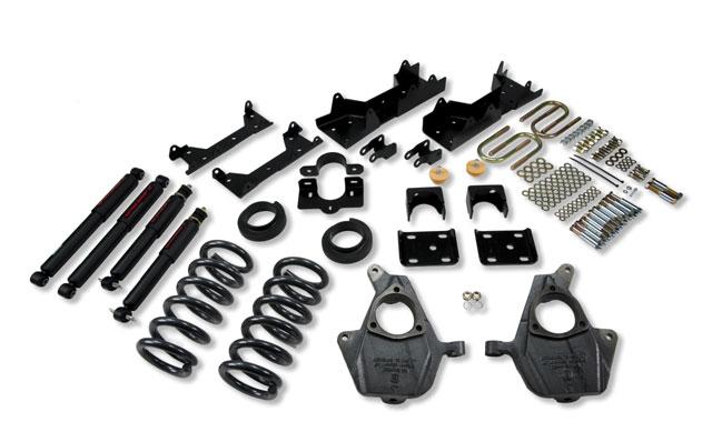 Chevrolet Silverado Lowering Kit - Front + Rear - Belltech - Nitro Drop 2 Shocks - `01-`06