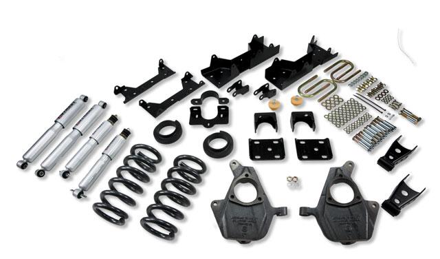 Chevrolet Silverado Coilover Suspension Kit - Front + Rear - Belltech - Street Performance - `01-`06