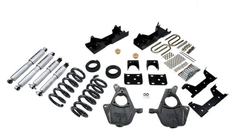 GMC Sierra Coilover Suspension Kit - Front + Rear - Belltech - Street Performance - `04-`06