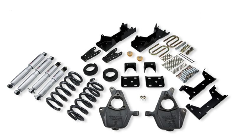 GMC Sierra Coilover Suspension Kit - Front + Rear - Belltech - SP Shocks - `04-`06 GMC Sierra Coilover Suspension Kit - Front + Rear - Belltech - SP Shocks - `04-`06
