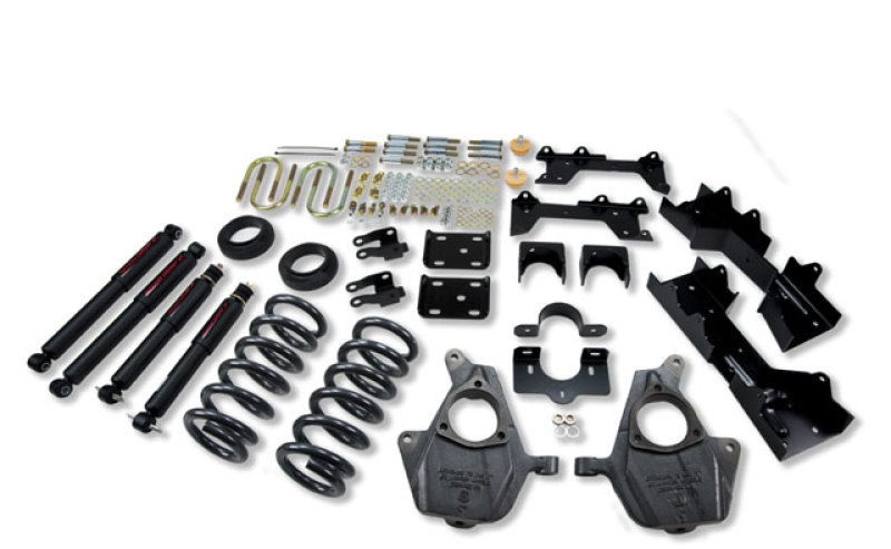 Chevrolet Sierra Lowering Kit - Front + Rear - Belltech - ND2 Shocks - `99-`00