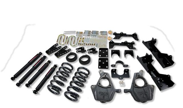 GMC Sierra Coilover Suspension Kit - Front + Rear - Belltech - ND2 Shocks - `99-`00