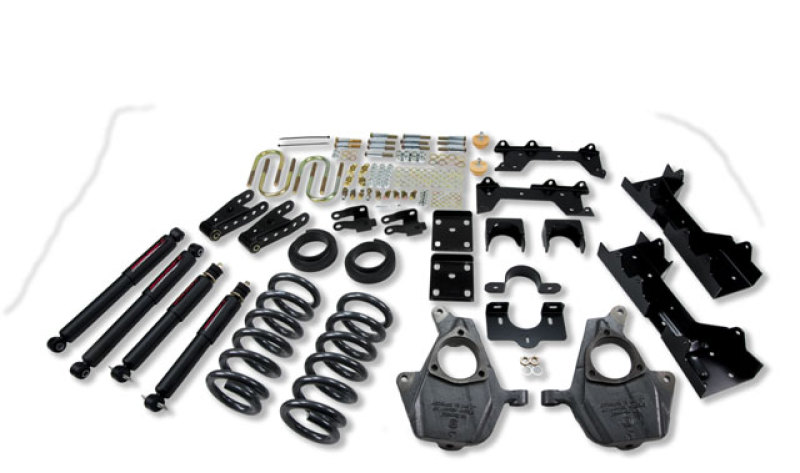 GMC Sierra Coilover Suspension Kit - Front + Rear - Belltech - ND2 Shocks - `99-`00