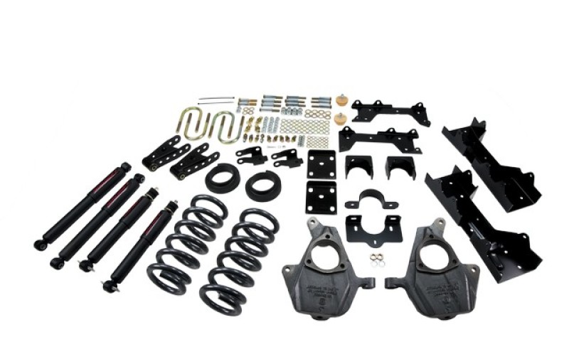 GMC Sierra Coilover Suspension Kit - Front + Rear - Belltech - ND2 Shocks - `99-`00