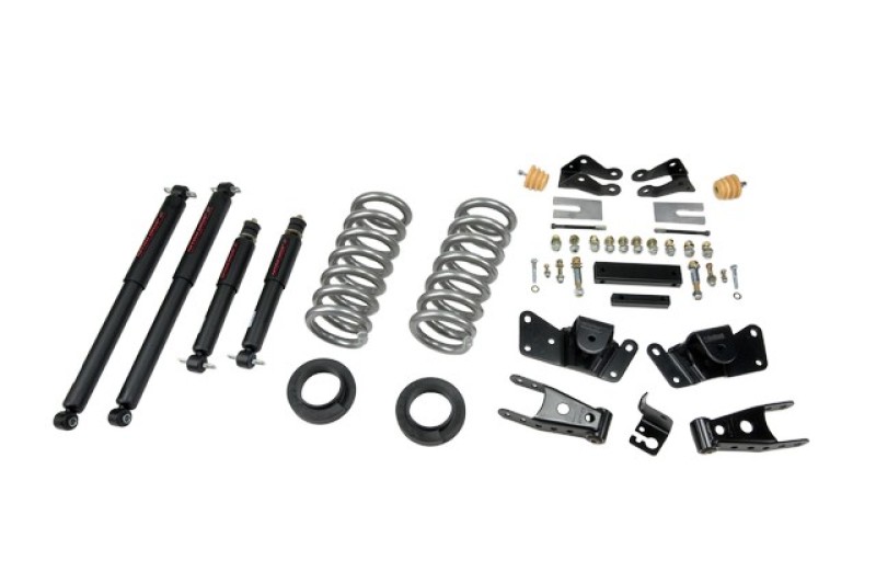 Chevrolet Sierra Coilover Suspension Kit - Front + Rear - Belltech - Nitro Drop II Shocks - `97-`00 Chevrolet Sierra Coilover Suspension Kit - Front + Rear - Belltech - Nitro Drop II Shocks - `97-`00