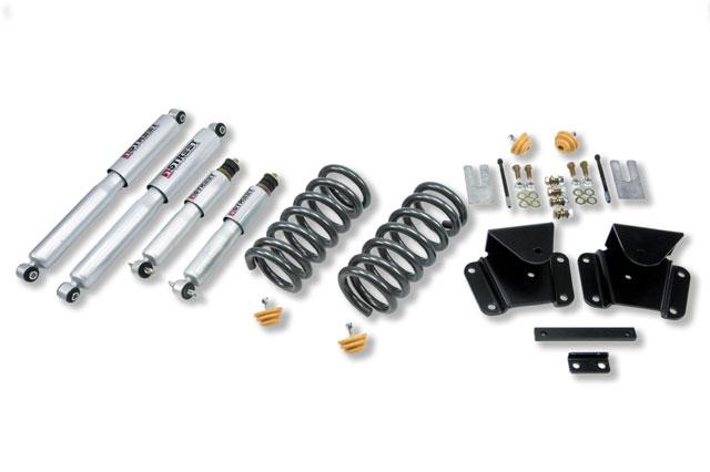 Dodge Dakota R/T Suspension Lowering Kit - Front And Rear - Belltech - Street Performance Shocks - `97-`04