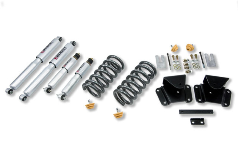 Dodge Dakota R/T Suspension Lowering Kit - Front And Rear - Belltech - Street Performance Shocks - `97-`04