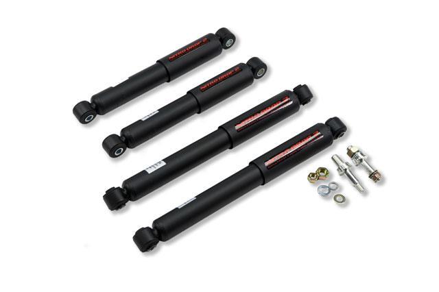 GMC Sierra 1500 Suspension Shock Absorber Set - Front + Rear - Belltech - Nitro Drop 2 - `99-`06