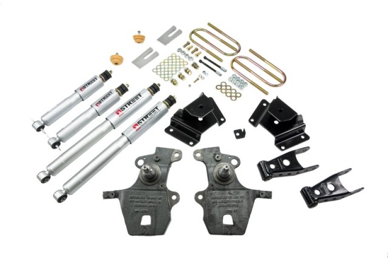 Ford Lightning Lowering Kit - Front + Rear - Belltech - Street Performance Shocks - `99-`04