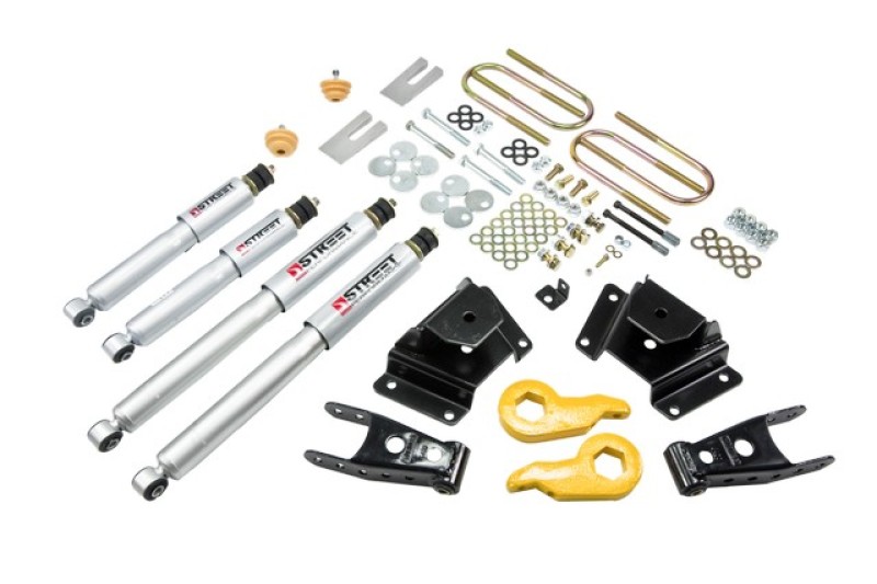 Ford F150 Coilover Suspension Kit - Front + Rear - Belltech - Street Performance Shocks - `97-`03