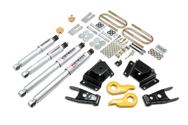 Ford F150 Coilover Suspension Kit - Front + Rear - Belltech - Street Performance Shocks - `97-`03