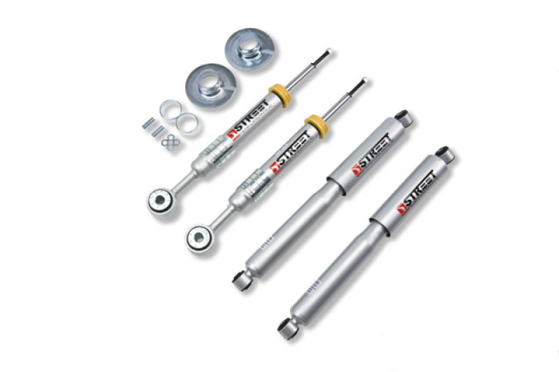Ford F-150 Suspension Shock Absorber Set - Front + Rear - Belltech - Street Performance - `15-`20