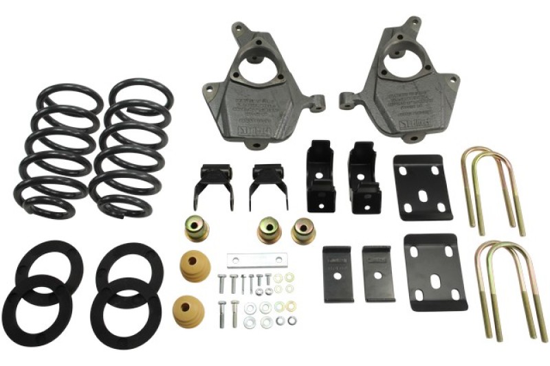 Chevrolet Sierra Suspension Lowering Kit - Front + Rear - Belltech - `14-`15