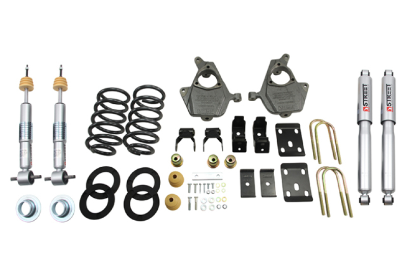 Chevrolet Sierra Coilover Suspension Kit - Front + Rear - Belltech - 3 Chevrolet Sierra Coilover Suspension Kit - Front + Rear - Belltech - 3