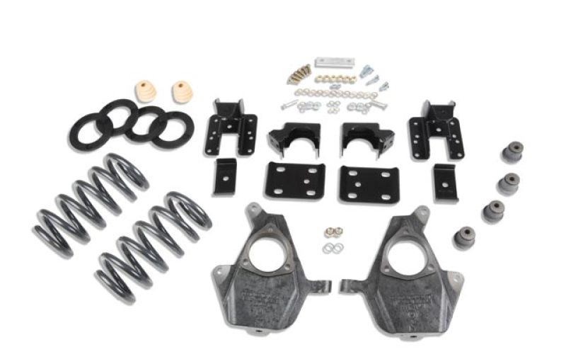 Chevrolet Silverado Lowering Kit - Front + Rear - Belltech - 3in or 4in Ft/5in or 6in Rr w/o Shocks - `14-`15