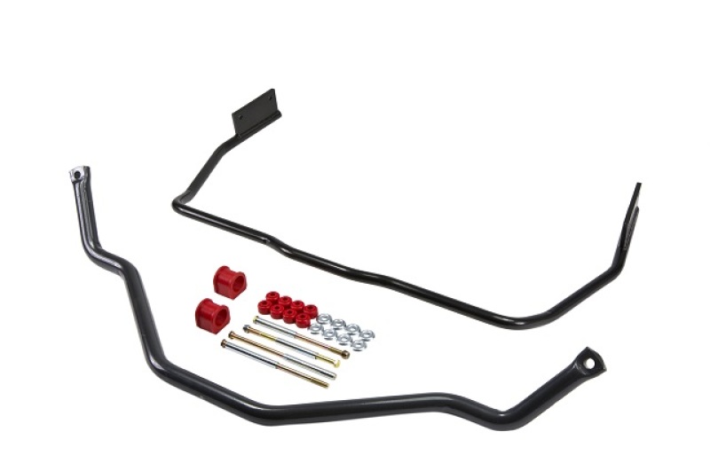Ford Mustang Sway Bar Set - Front + Rear - Belltech - Anti-Swaybar Set - Gunmetal - `94-`04