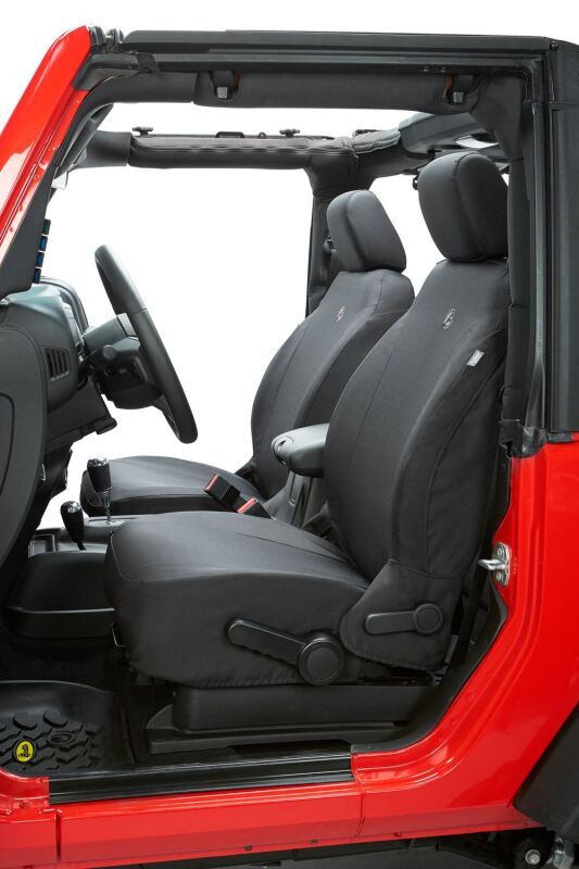 Jeep Gladiator Seat Covers - Front - Bestop - Black Diamond - `20-`26
