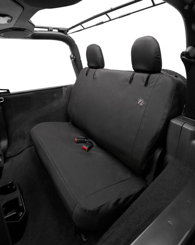Jeep Wrangler JL Seat Covers - Rear - Bestop - Black Diamond - `18-`23