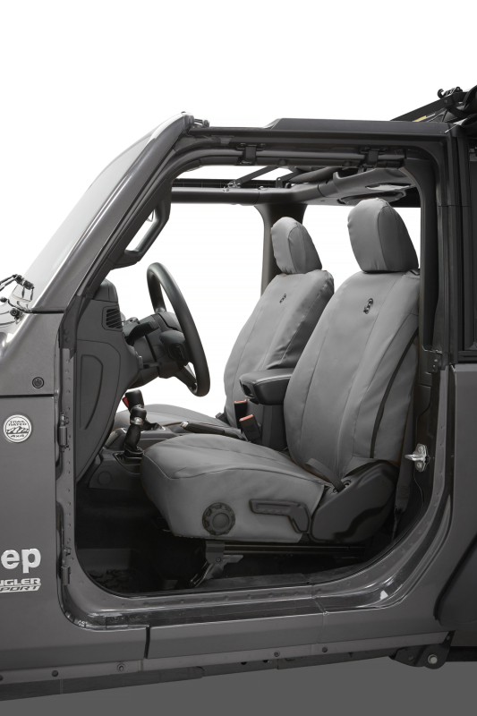 Jeep Wrangler JL Seat Covers - Front - Bestop - Charcoal - `18-`26