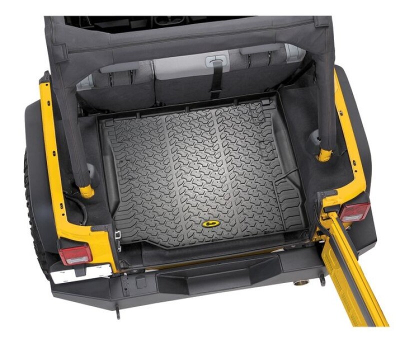 Jeep Wrangler JK Cargo Liner - Rear - Bestop - Black - `07-`10