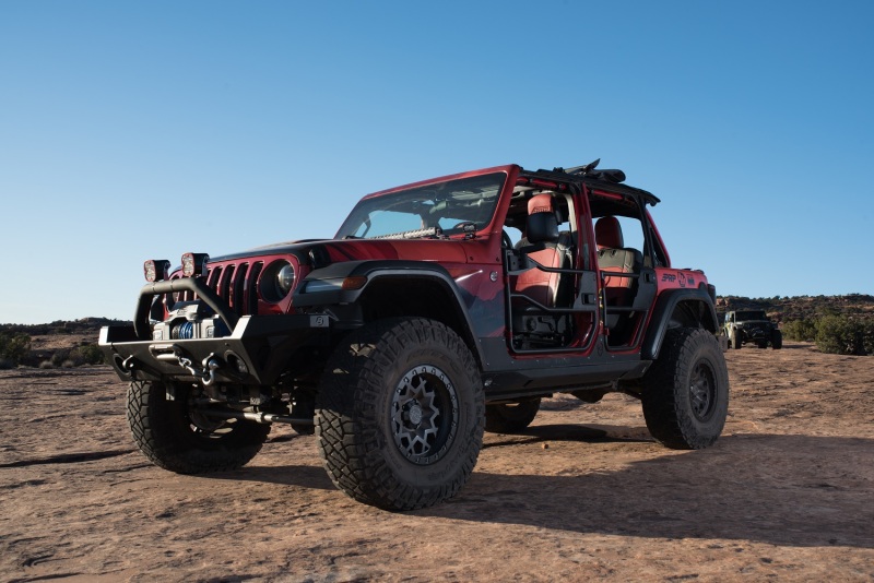 Jeep Gladiator Doors - Front - Bestop - Element - Matte Black - `20-`26