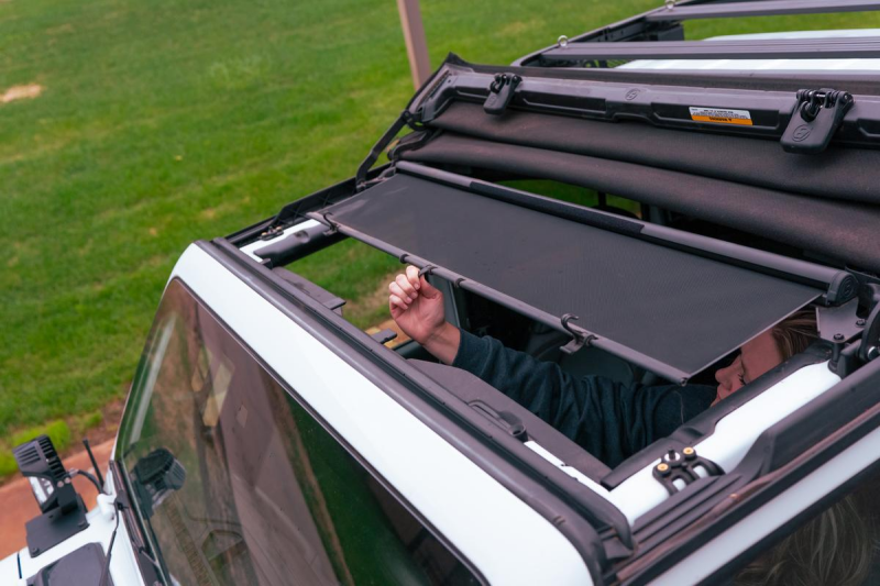 Jeep Wrangler JL Retractable Sunshade - Bestop - SunScreen - `18-`26