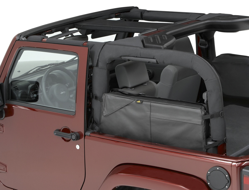 Jeep Wrangler JL Saddlebag/Duffle - Bestop - RoughRider - `18-`26