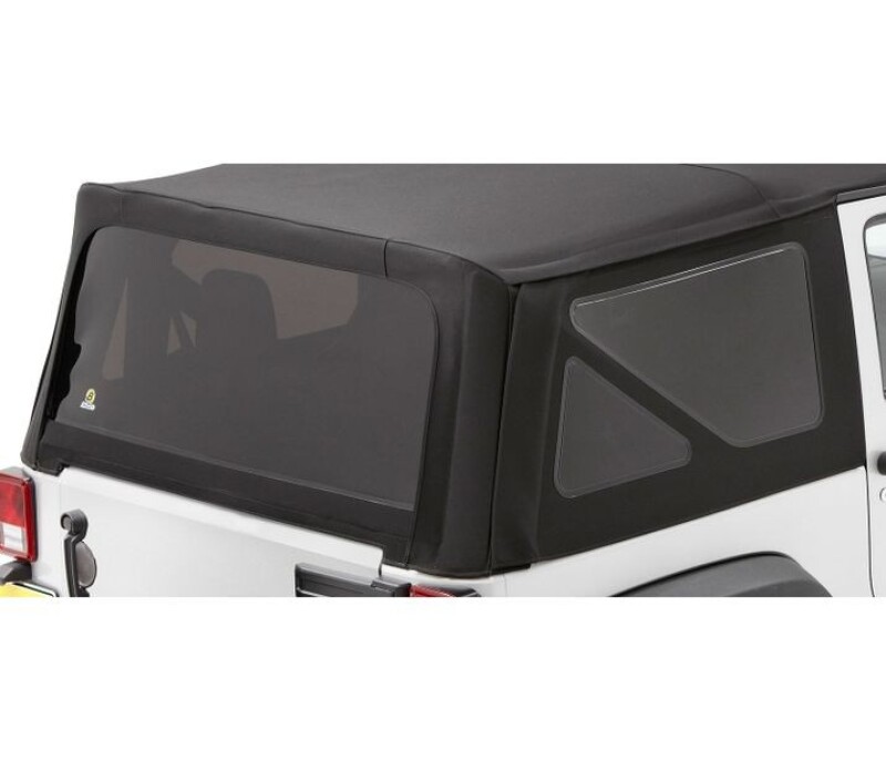 Jeep Wrangler JK Window Set - Bestop - Black Diamond - `11-`18
